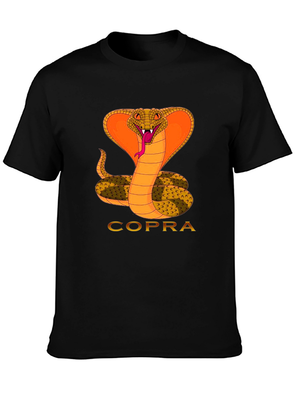 Cobra Graphic Tee - Mens Black T-Shirt