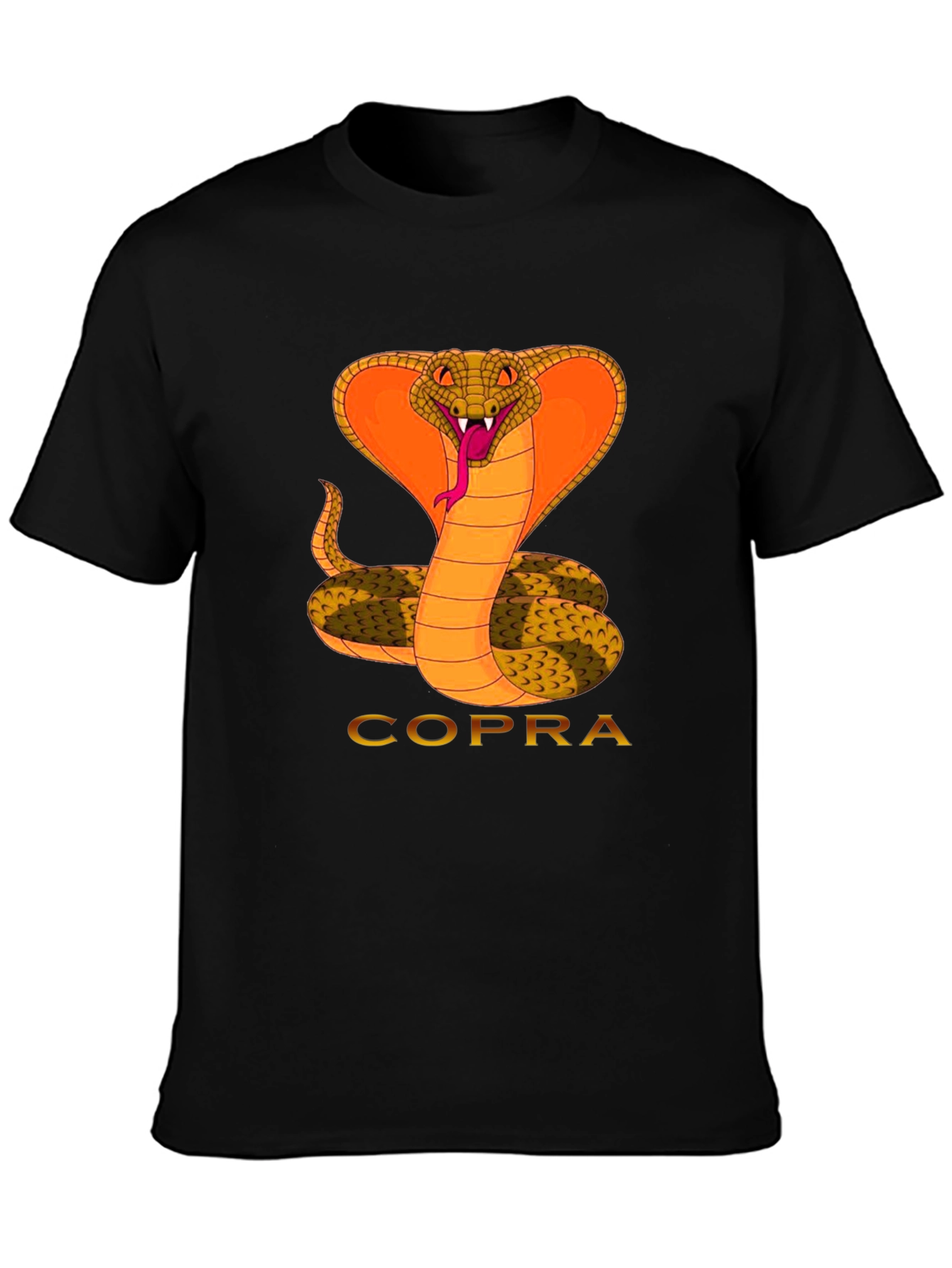Cobra Graphic Tee - Mens Black T-Shirt