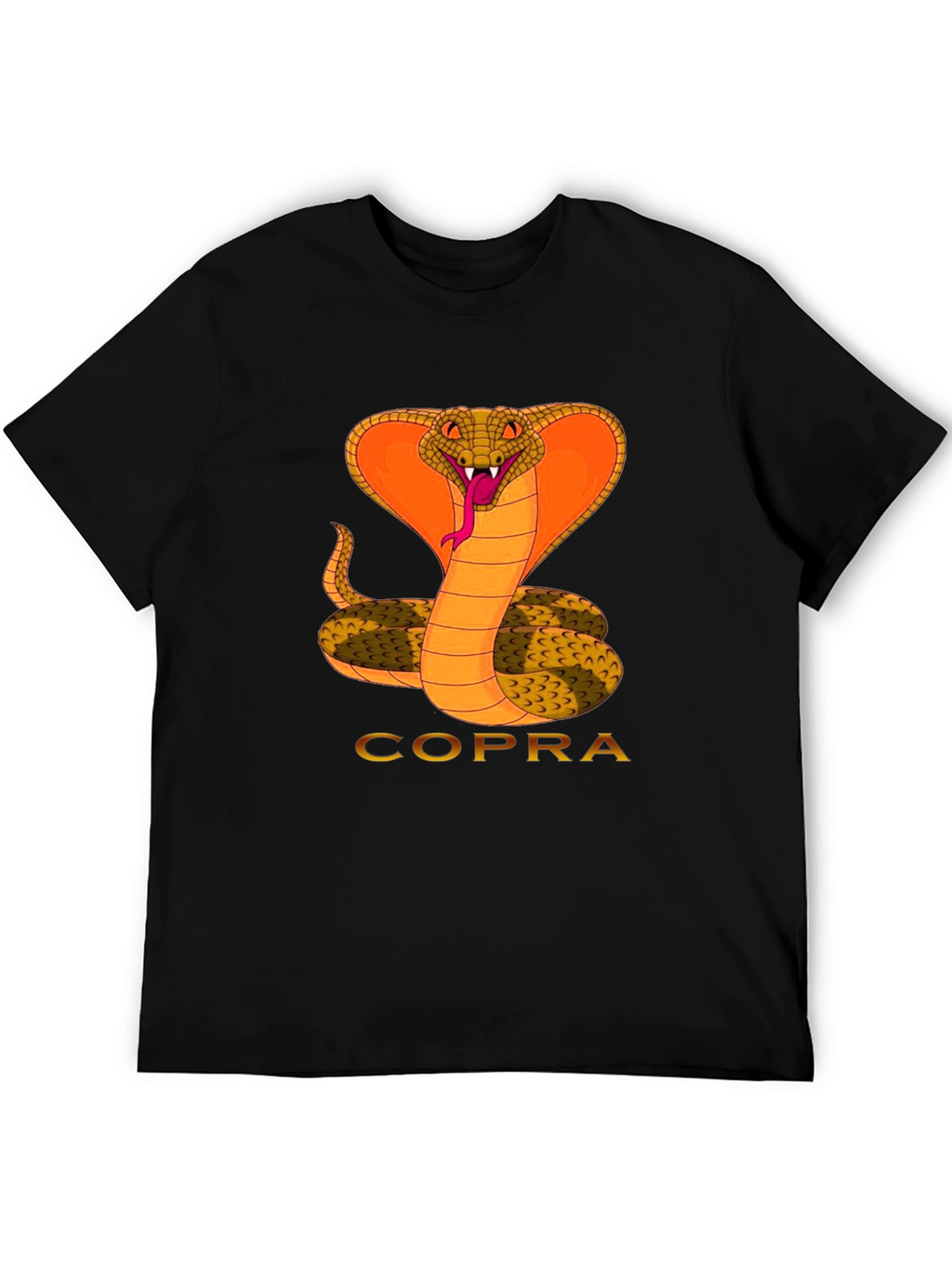 Cobra Graphic Tee - Mens Black T-Shirt
