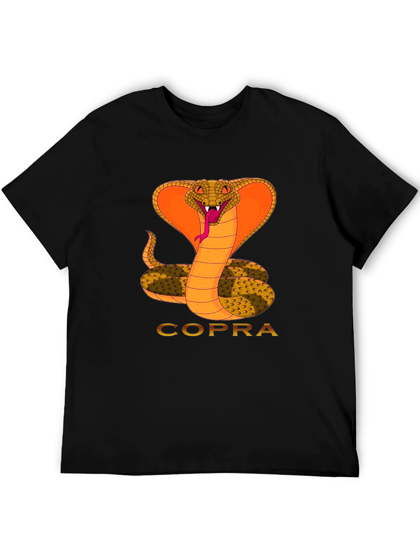 Cobra Graphic Tee - Mens Black T-Shirt