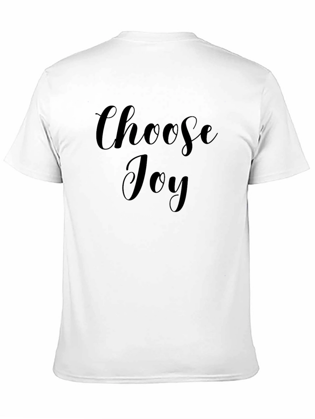 Choose Joy Black Graphic Tee - Inspirational T-Shirt