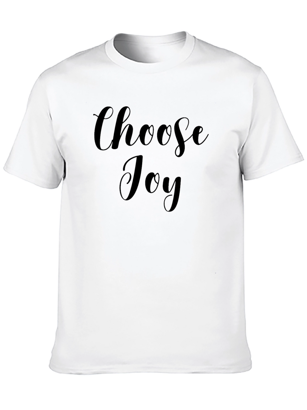 Choose Joy Black Graphic Tee - Inspirational T-Shirt