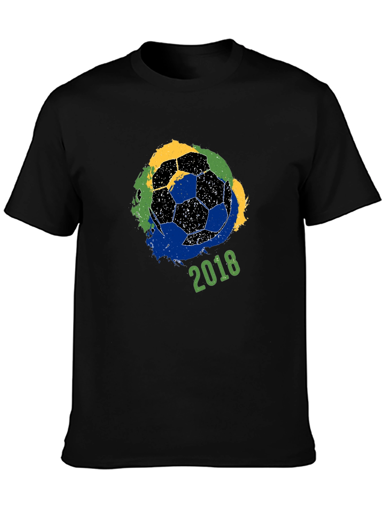 Soccer Ball 2018 T-Shirt - World Cup Brazil Colors