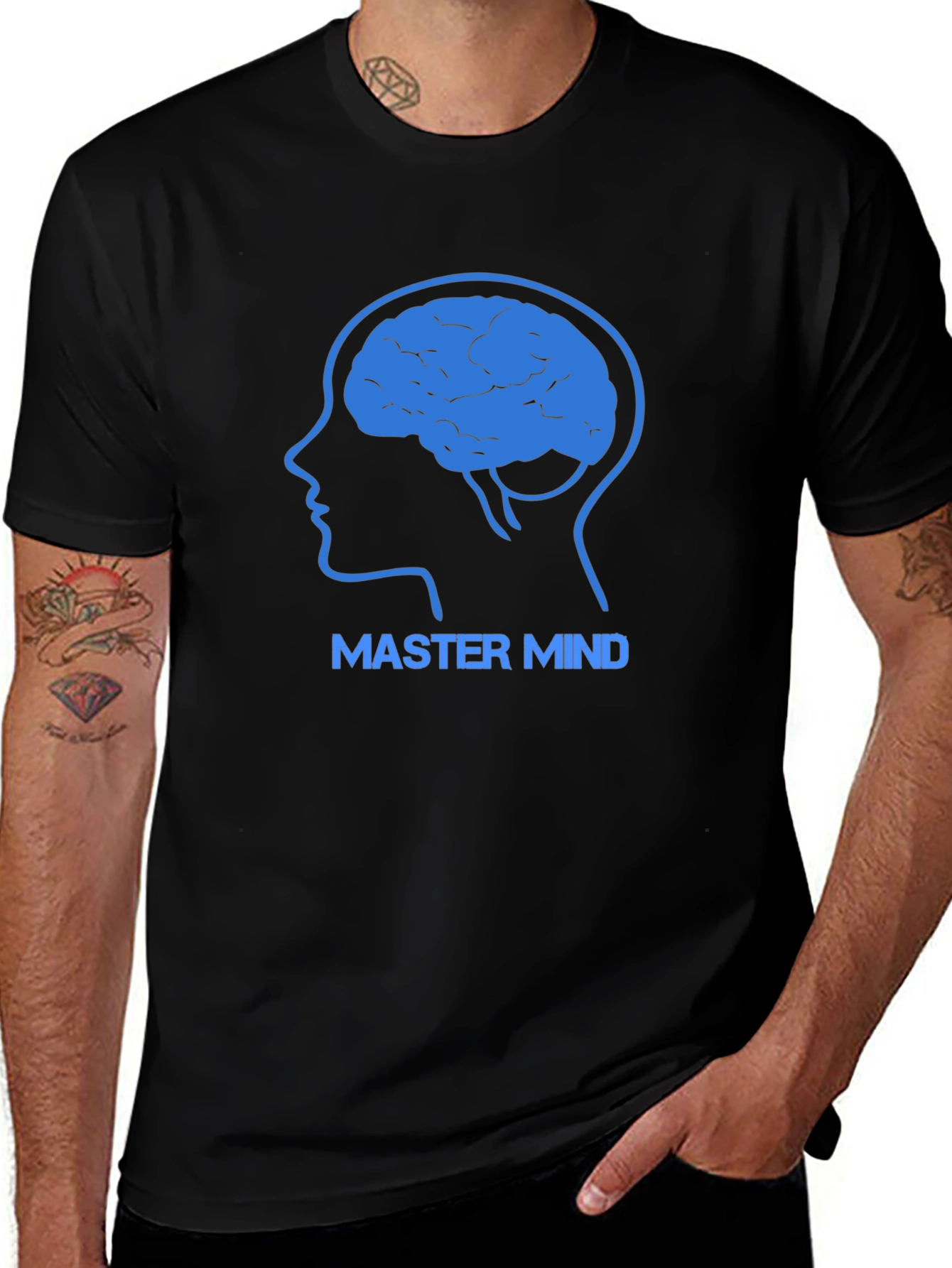 Master Mind Graphic Tee - Black