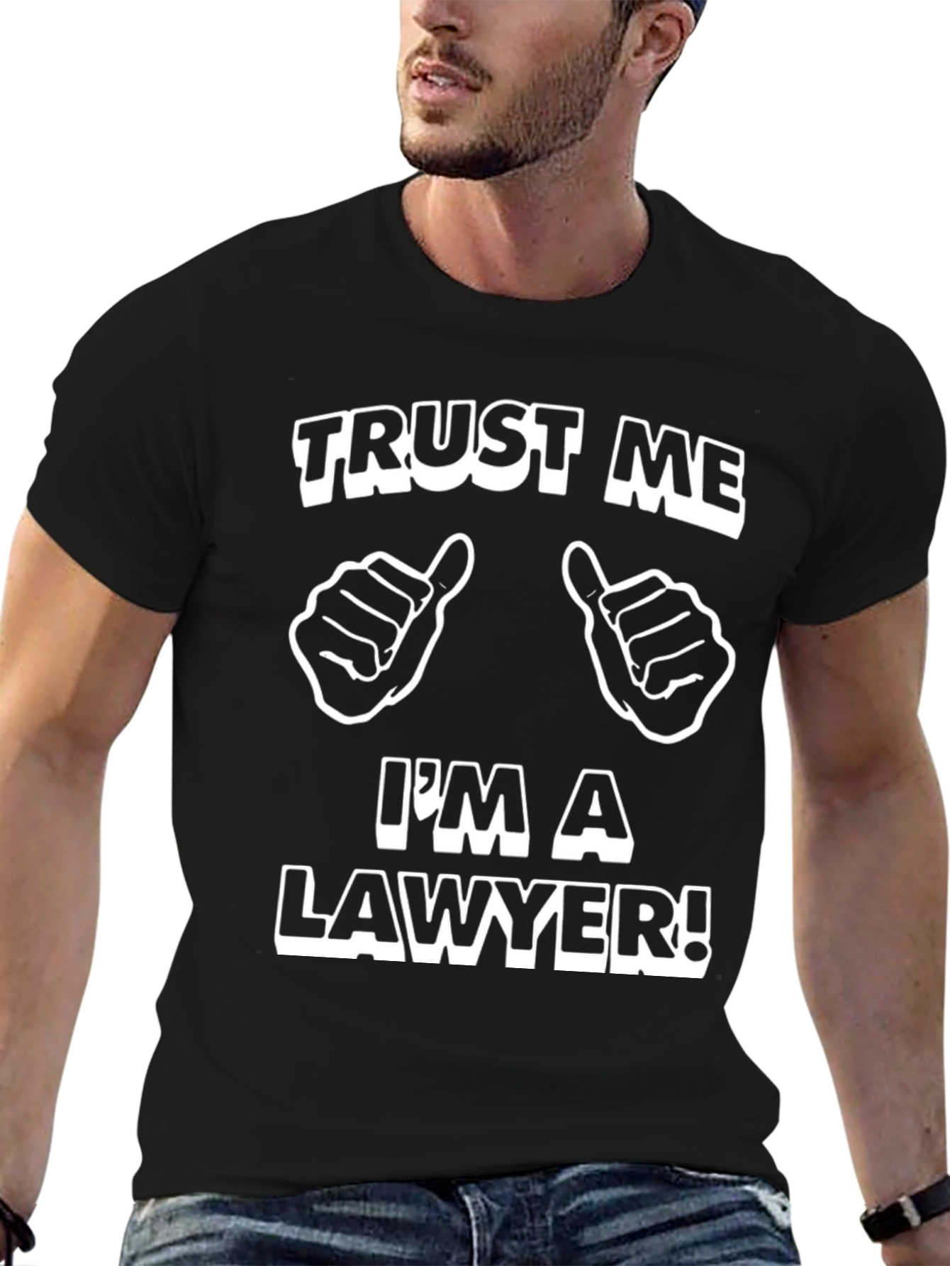 Trust Me Im a Lawyer T-Shirt - Funny Law Profession Tee