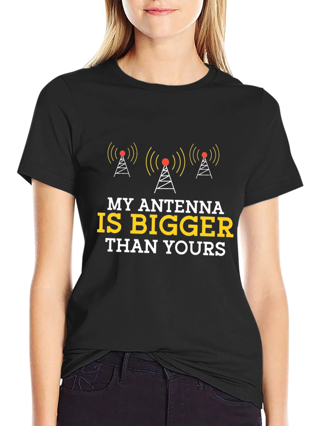 Antenna T-Shirt - My Antenna is Bigger