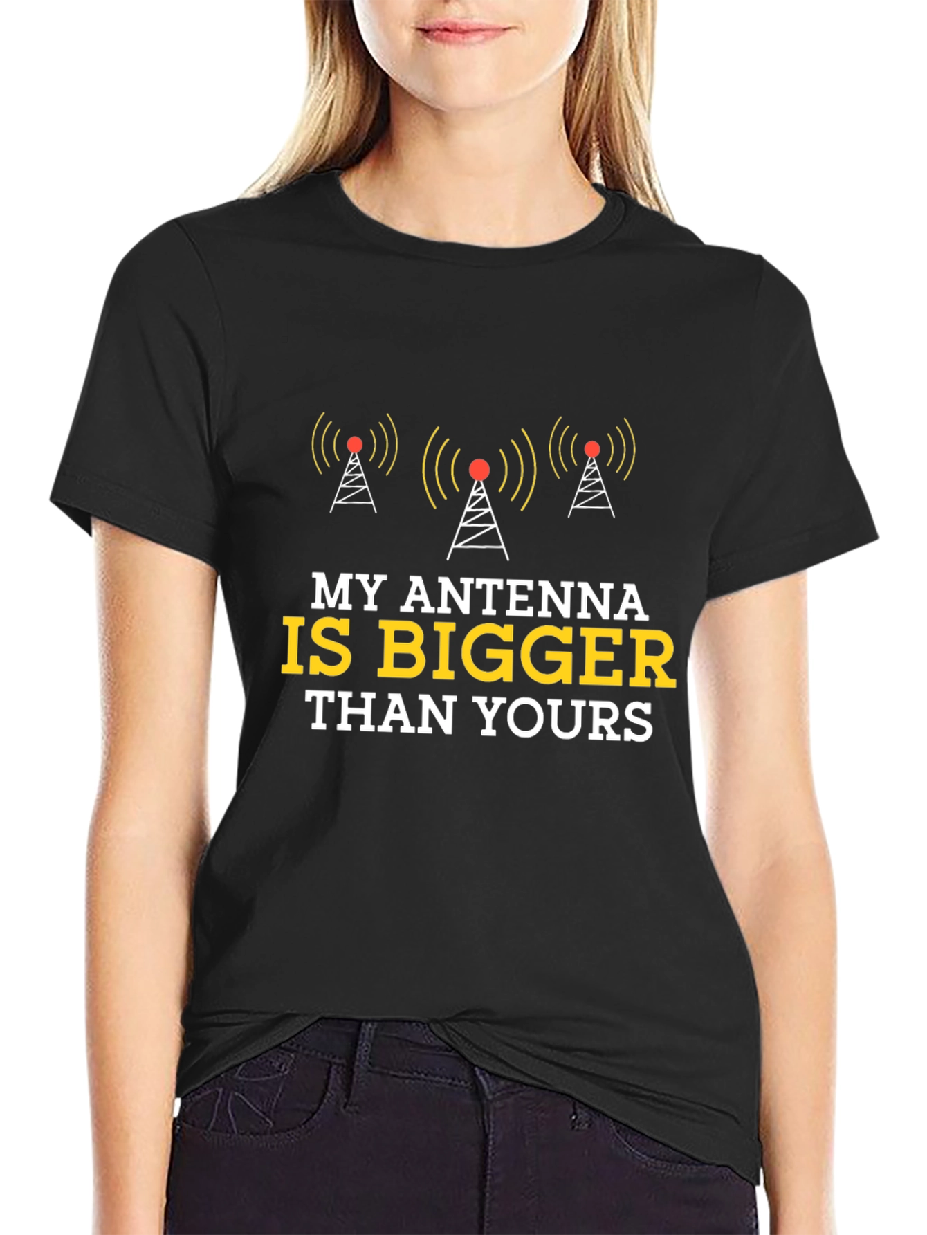 Antenna T-Shirt - My Antenna is Bigger