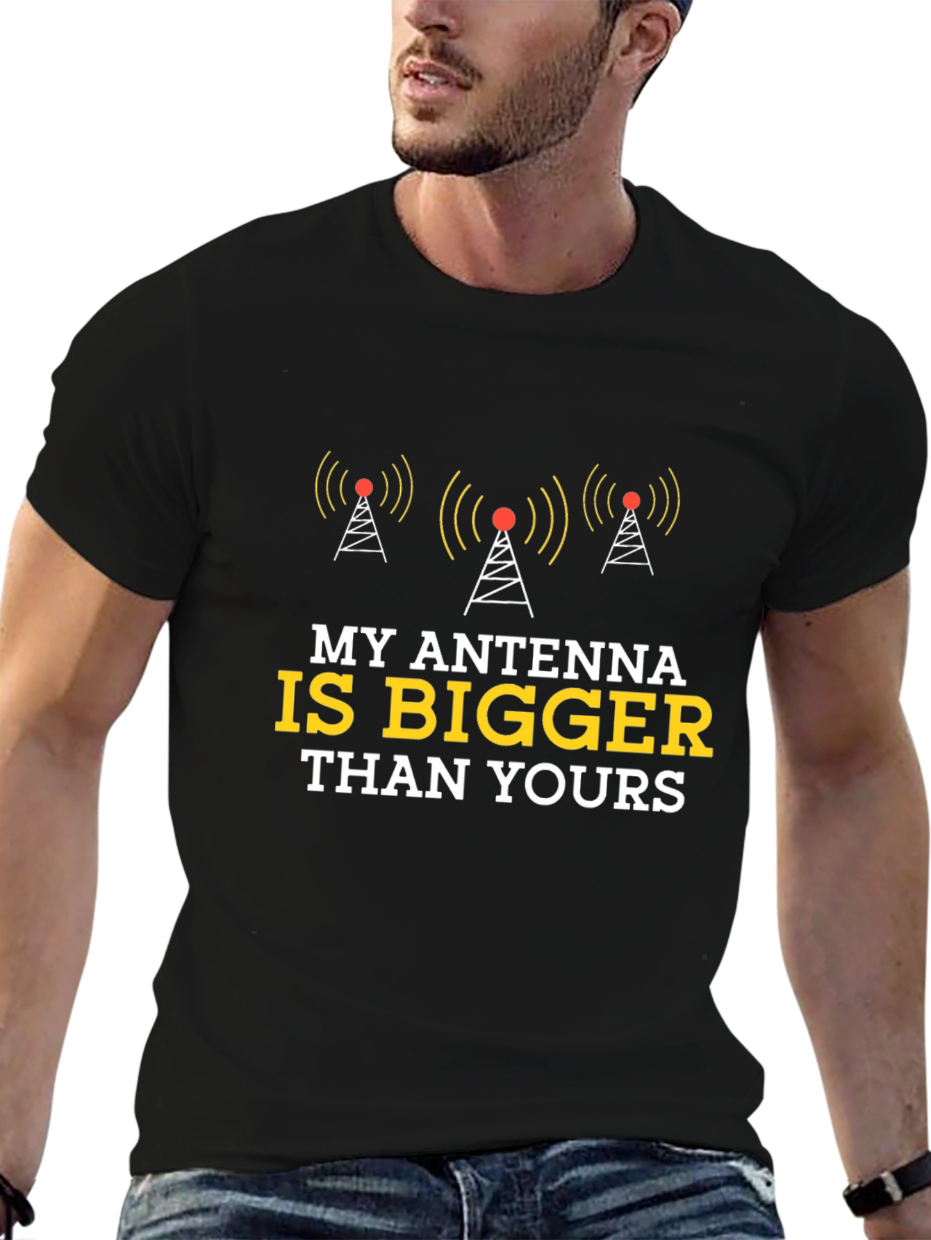 Antenna T-Shirt - My Antenna is Bigger