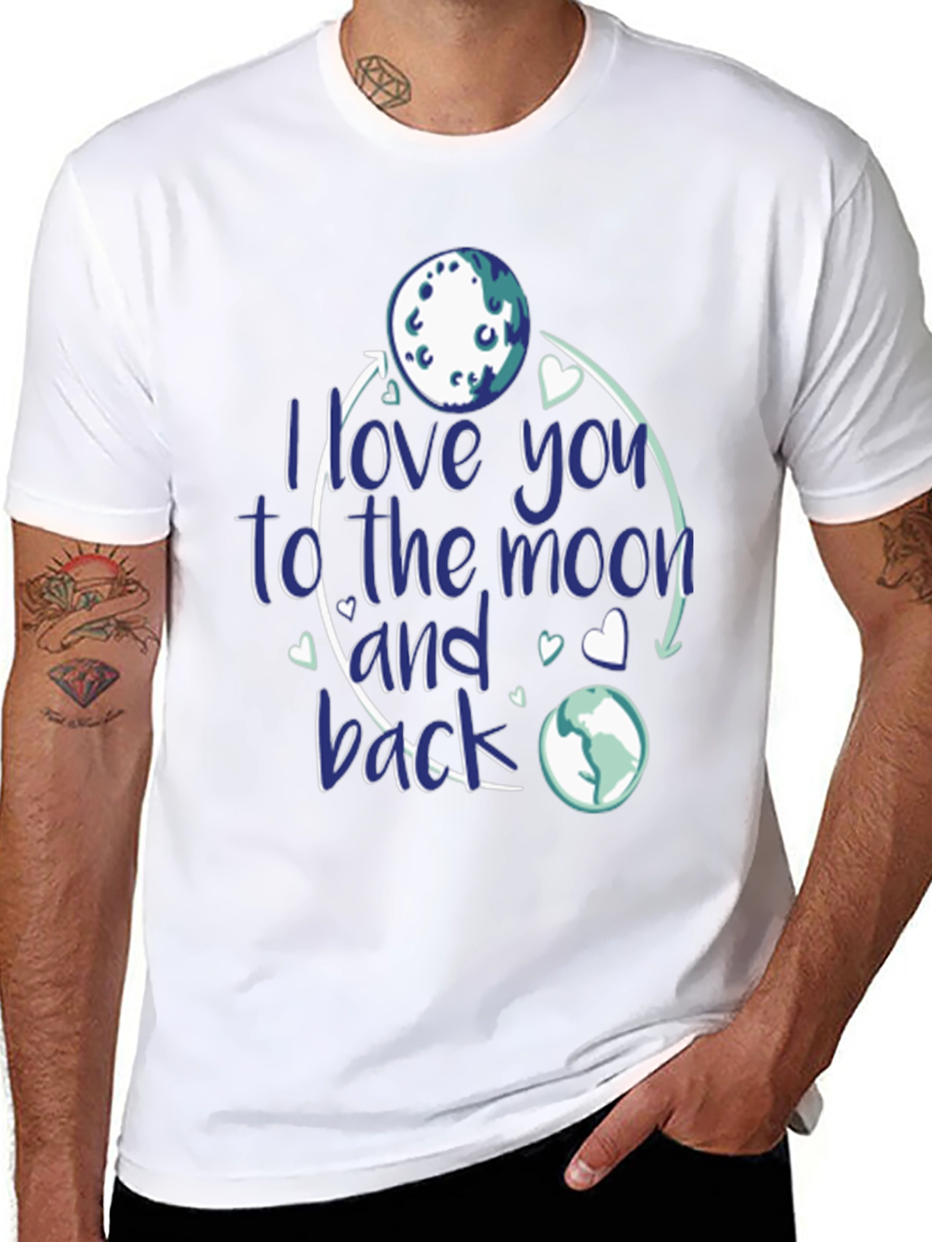 I Love You to the Moon and Back T-Shirt