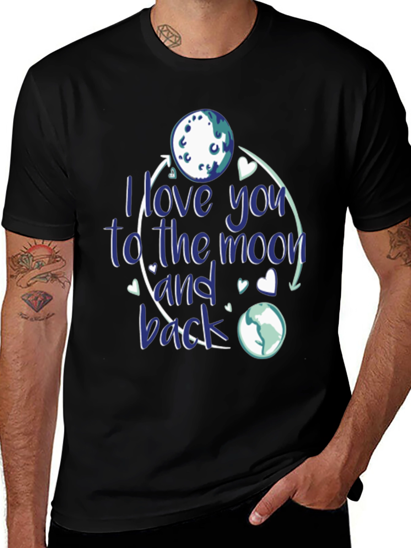I Love You to the Moon and Back T-Shirt
