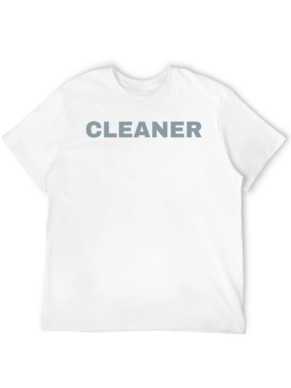 Cleaner Crew Black T-Shirt - Uniform Ready