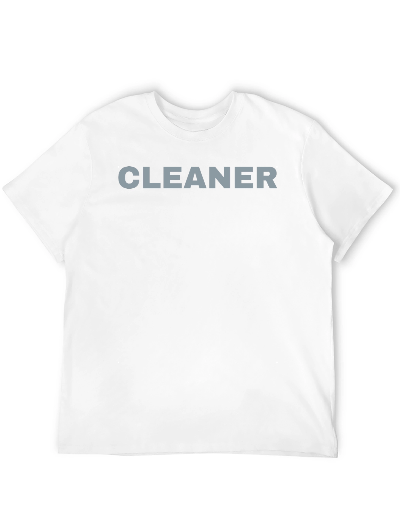 Cleaner Crew Black T-Shirt - Uniform Ready