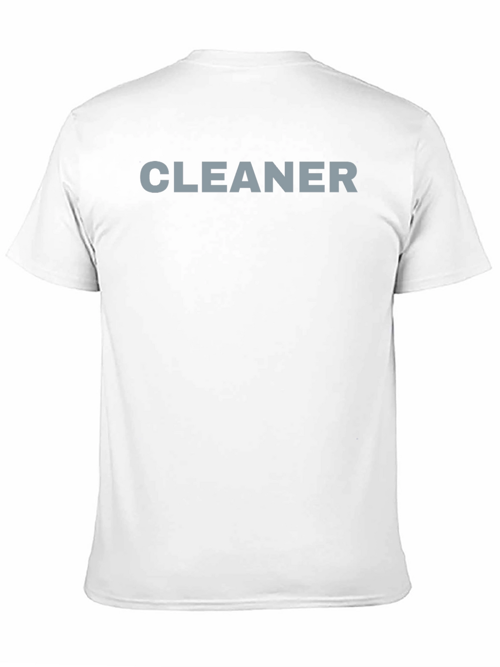 Cleaner Crew Black T-Shirt - Uniform Ready