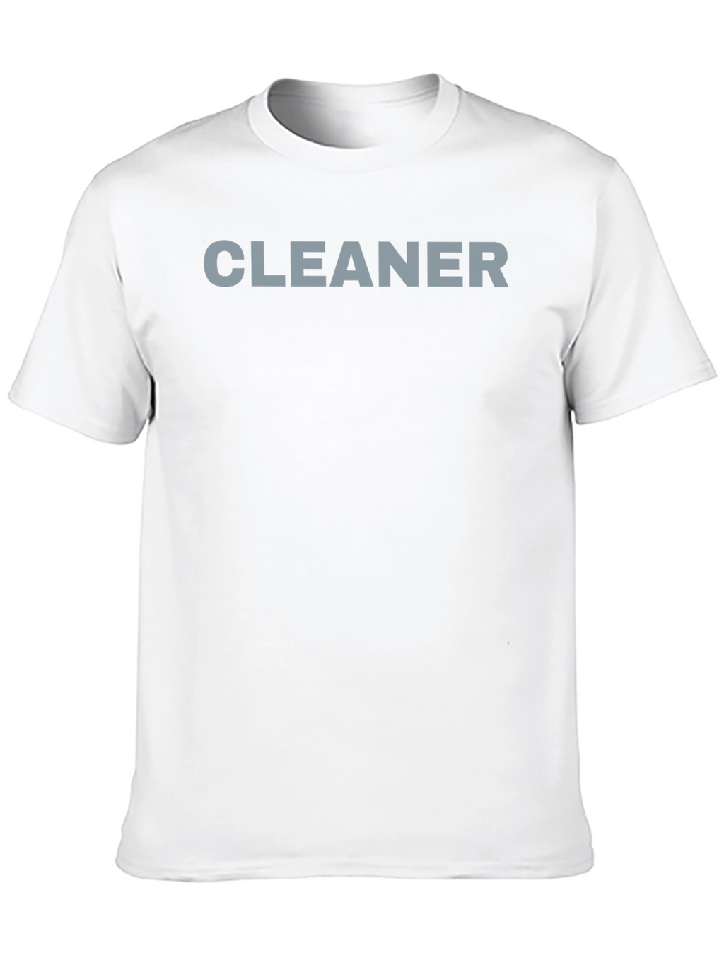 Cleaner Crew Black T-Shirt - Uniform Ready