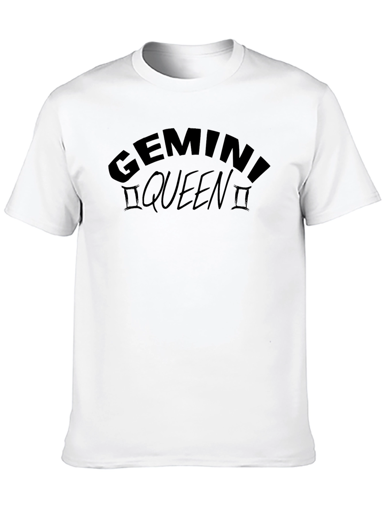 Gemini Queen Black Graphic Tee
