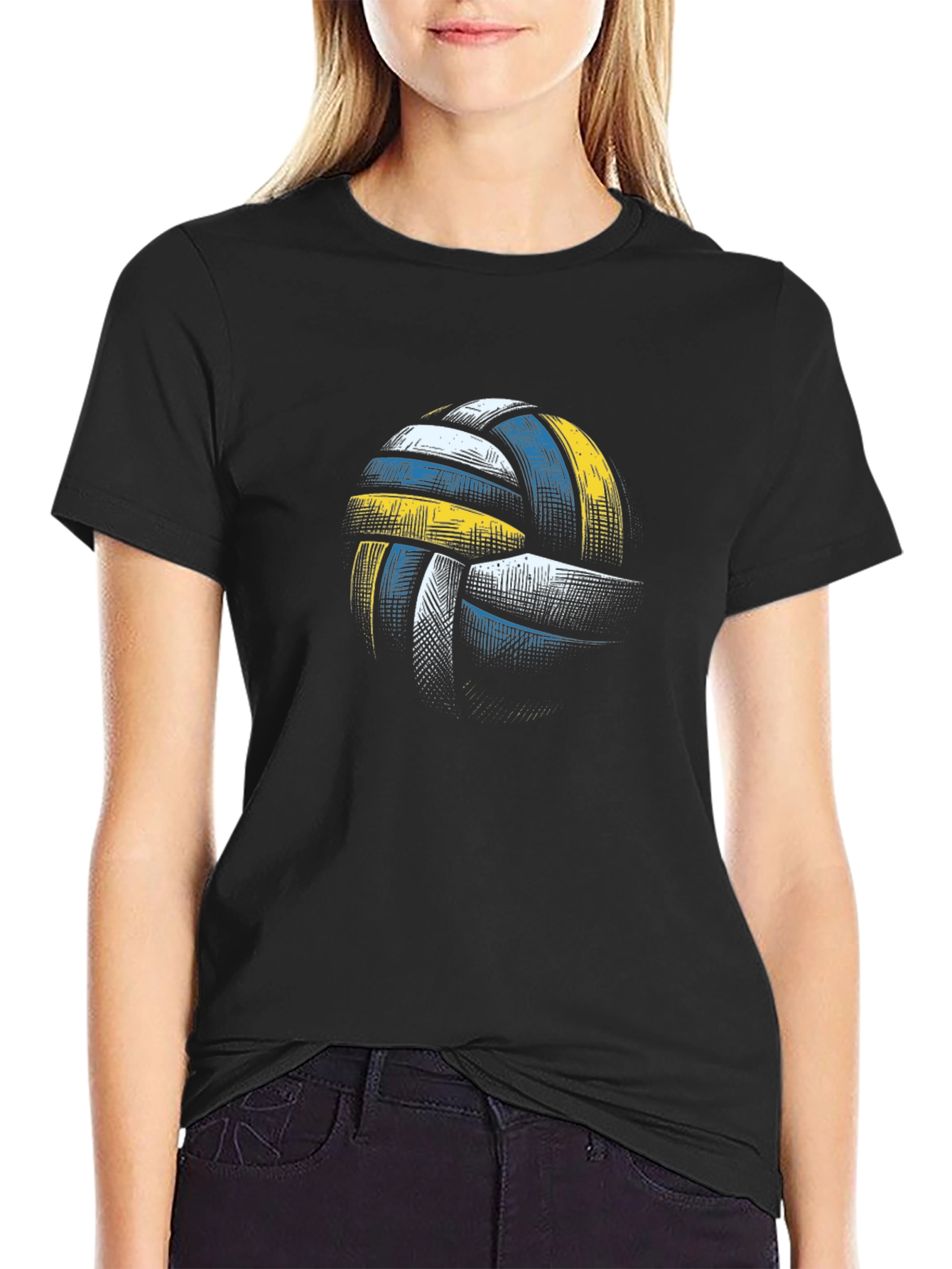 Volleyball Graphic Tee - Stylish & Comfortable