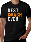 Best Coach Ever Basketball Graphic T-Shirt