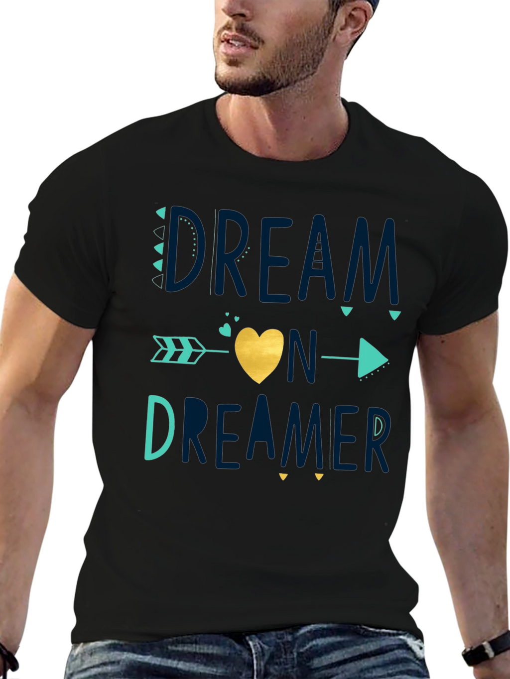 Dreamer Graphic Tee - Unisex Crew Neck Cotton T-Shirt