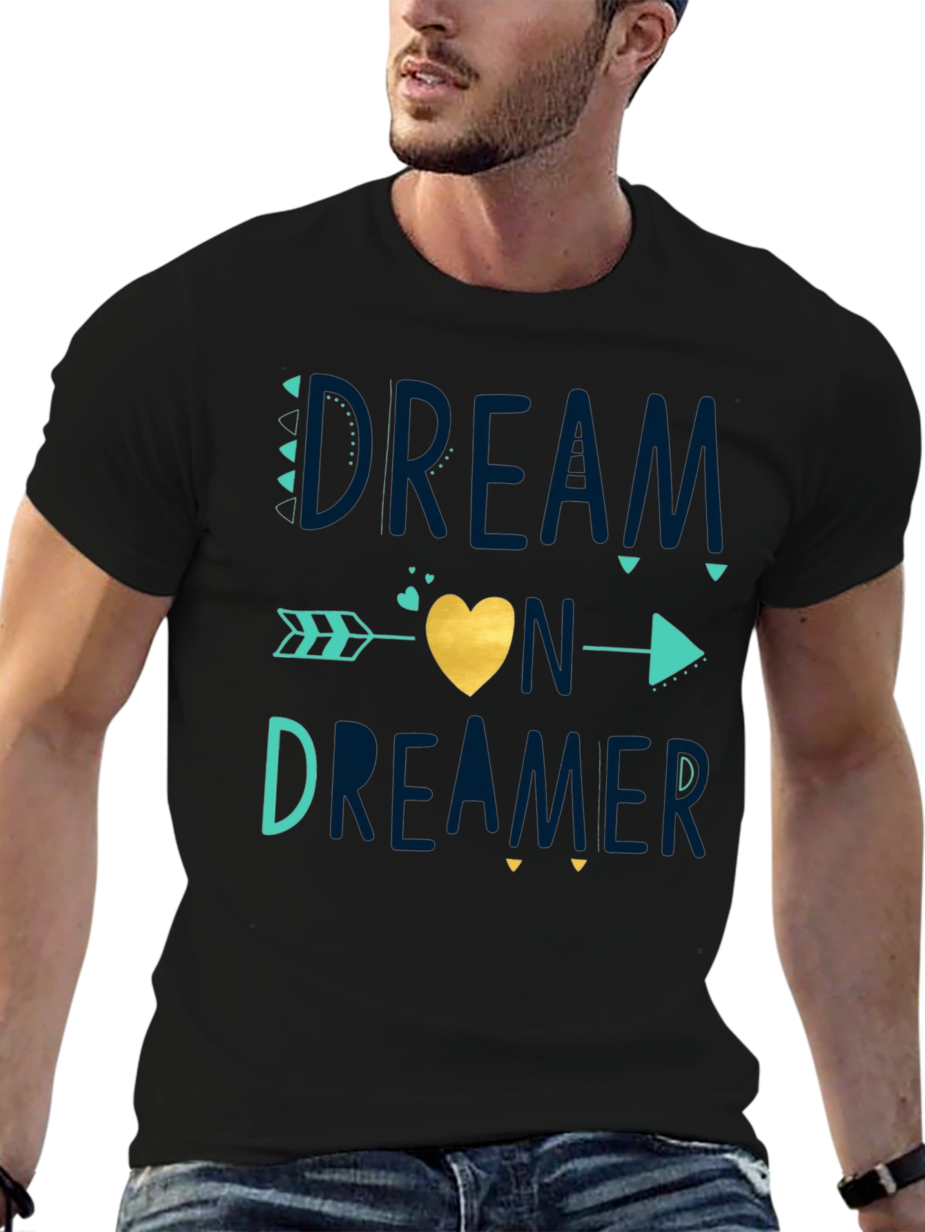 Dreamer Graphic Tee - Unisex Crew Neck Cotton T-Shirt