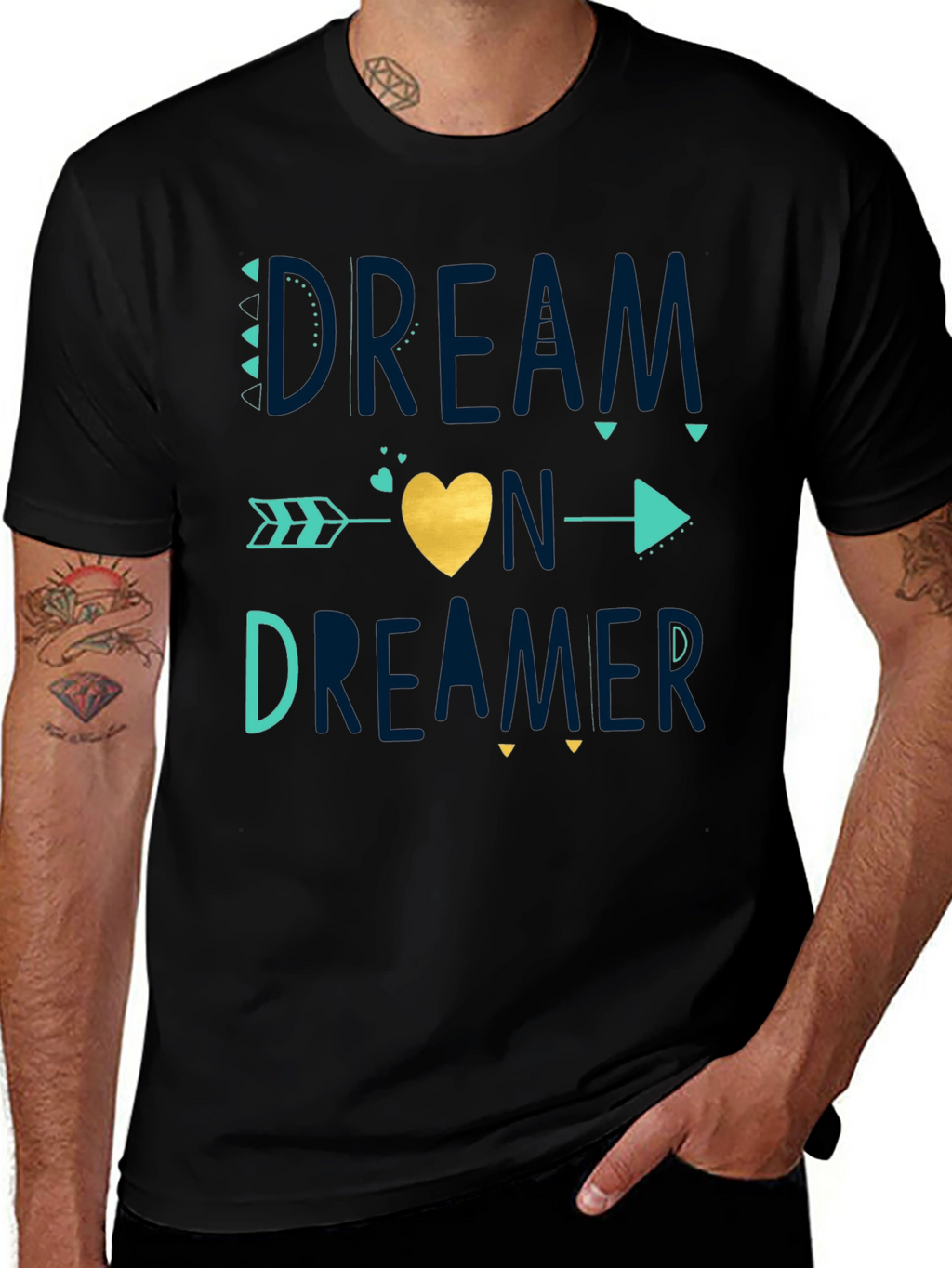 Dreamer Graphic Tee - Unisex Crew Neck Cotton T-Shirt
