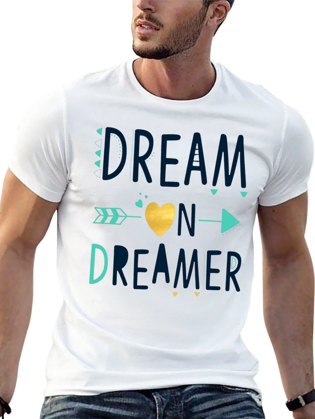 Dreamer Graphic Tee - Unisex Crew Neck Cotton T-Shirt