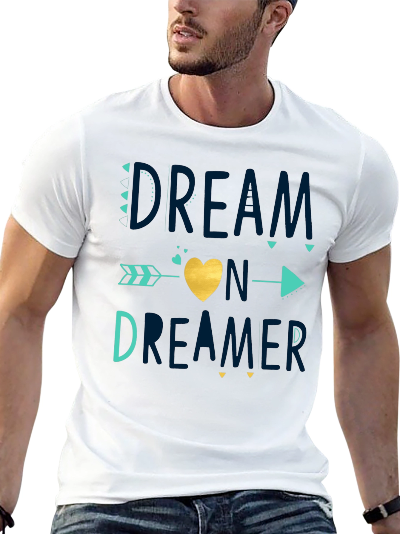Dreamer Graphic Tee - Unisex Crew Neck Cotton T-Shirt