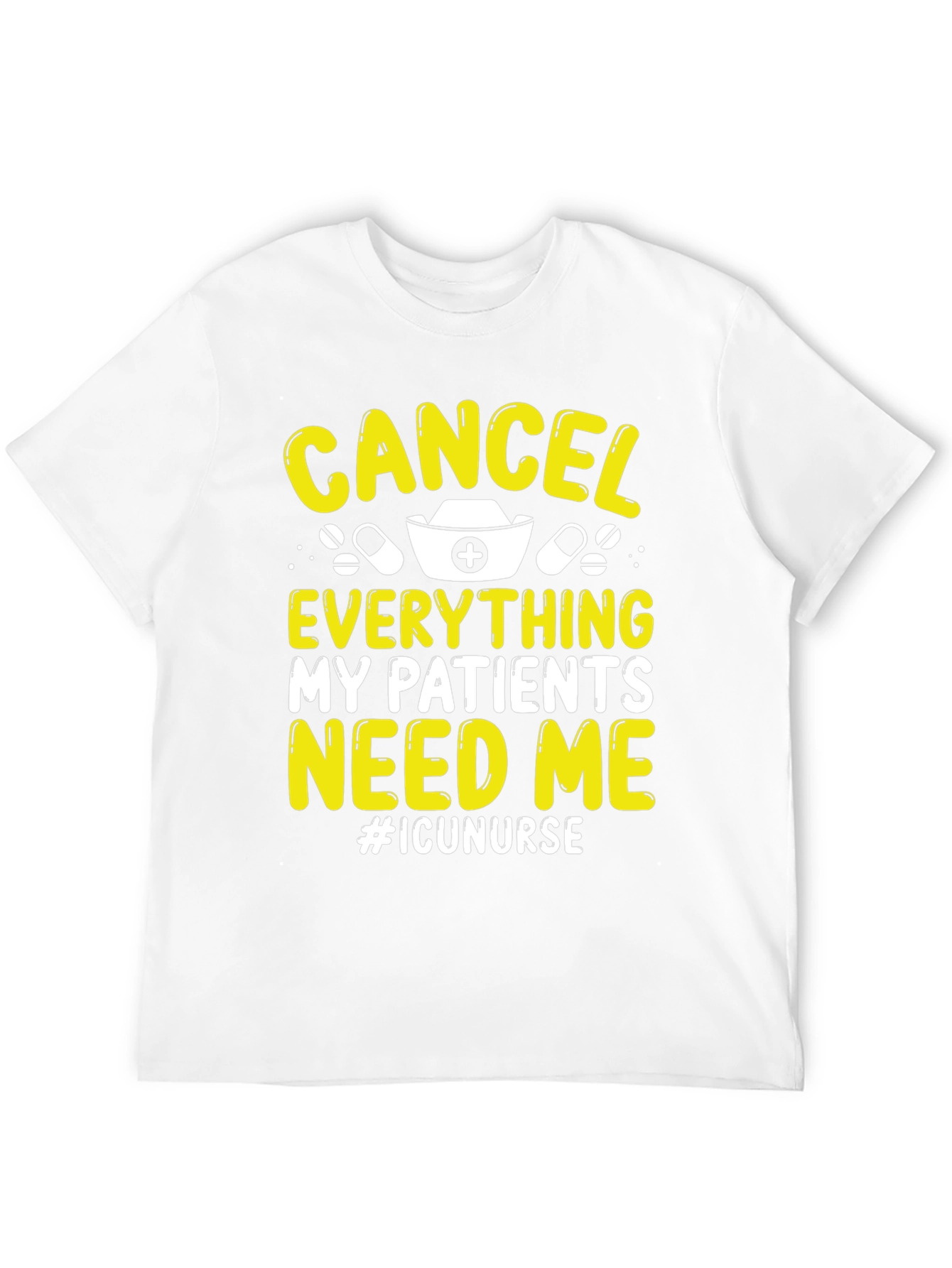 ICU Nurse T-Shirt - Cancel Everything!