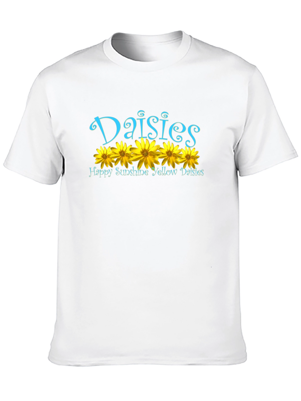 Daisy T-Shirt - Happy Sunshine Yellow Floral Tee