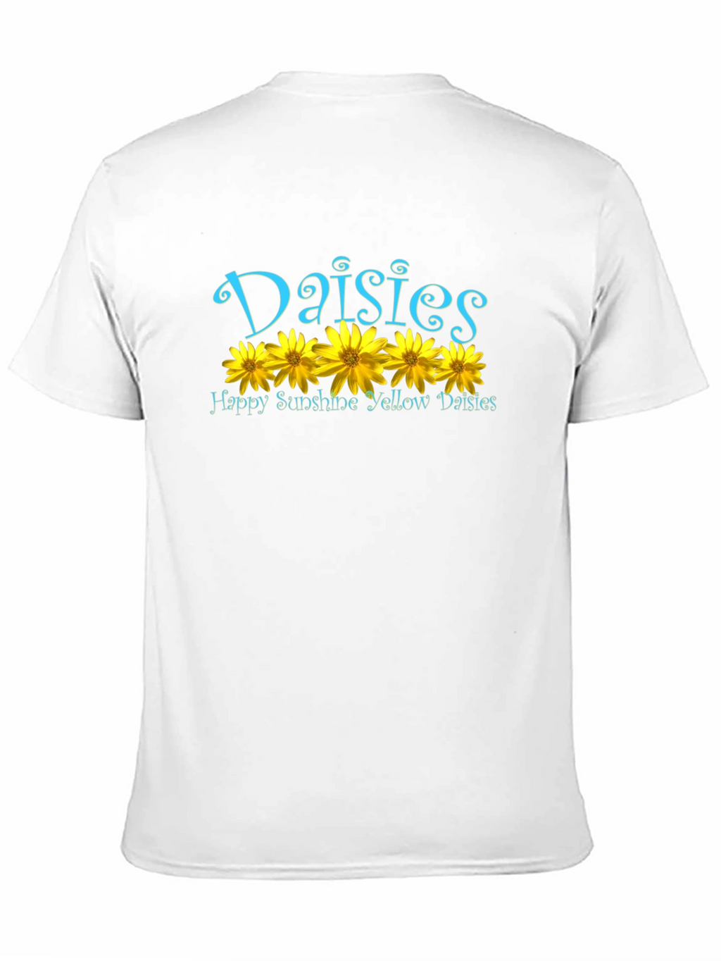 Daisy T-Shirt - Happy Sunshine Yellow Floral Tee