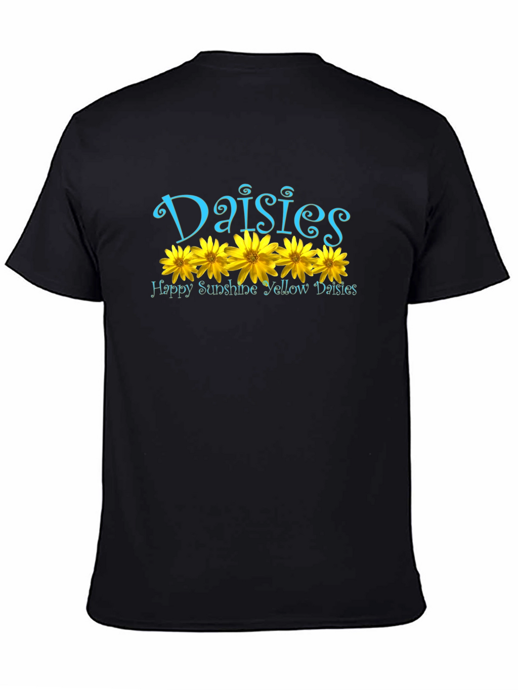 Daisy T-Shirt - Happy Sunshine Yellow Floral Tee