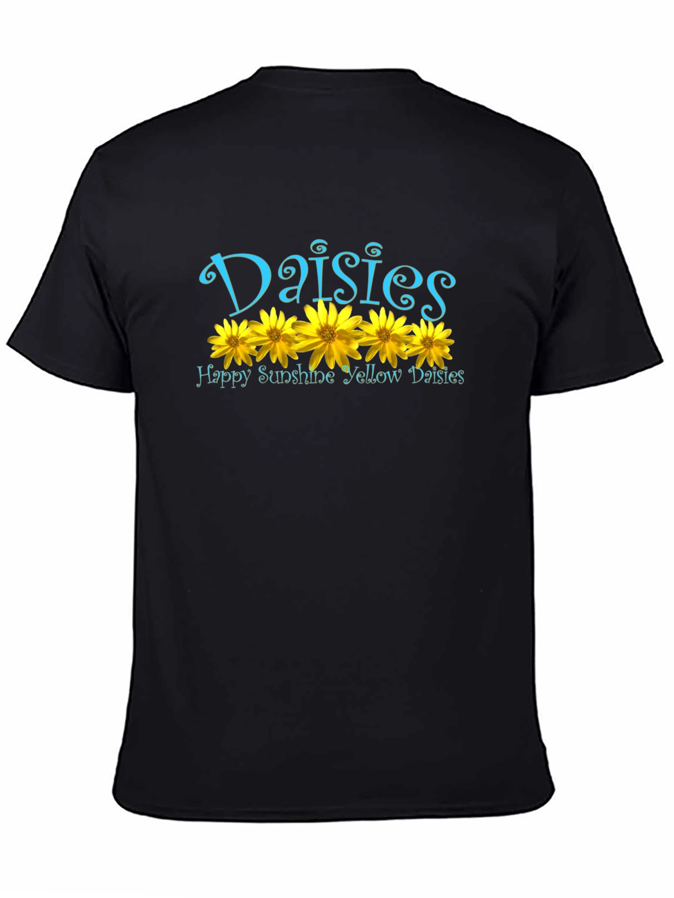 Daisy T-Shirt - Happy Sunshine Yellow Floral Tee
