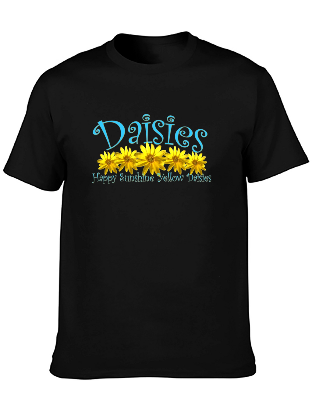 Daisy T-Shirt - Happy Sunshine Yellow Floral Tee