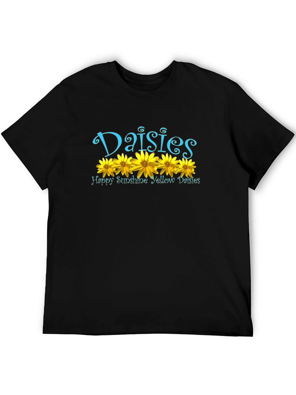 Daisy T-Shirt - Happy Sunshine Yellow Floral Tee