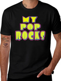 My Pop Rocks Graphic T-Shirt - Black