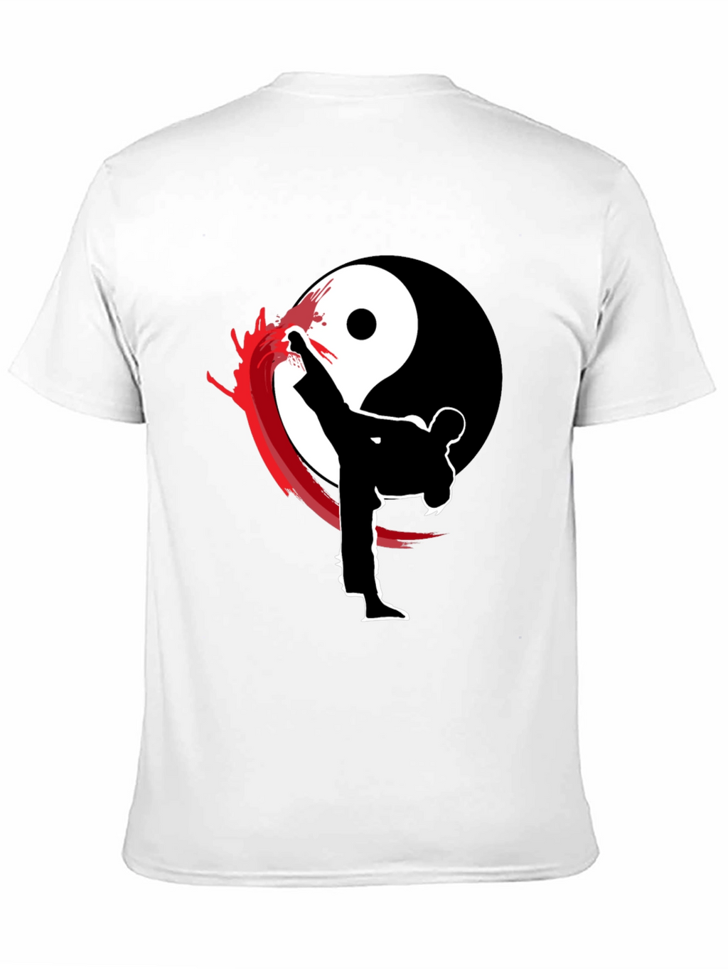 Yin Yang Martial Arts Graphic T-Shirt