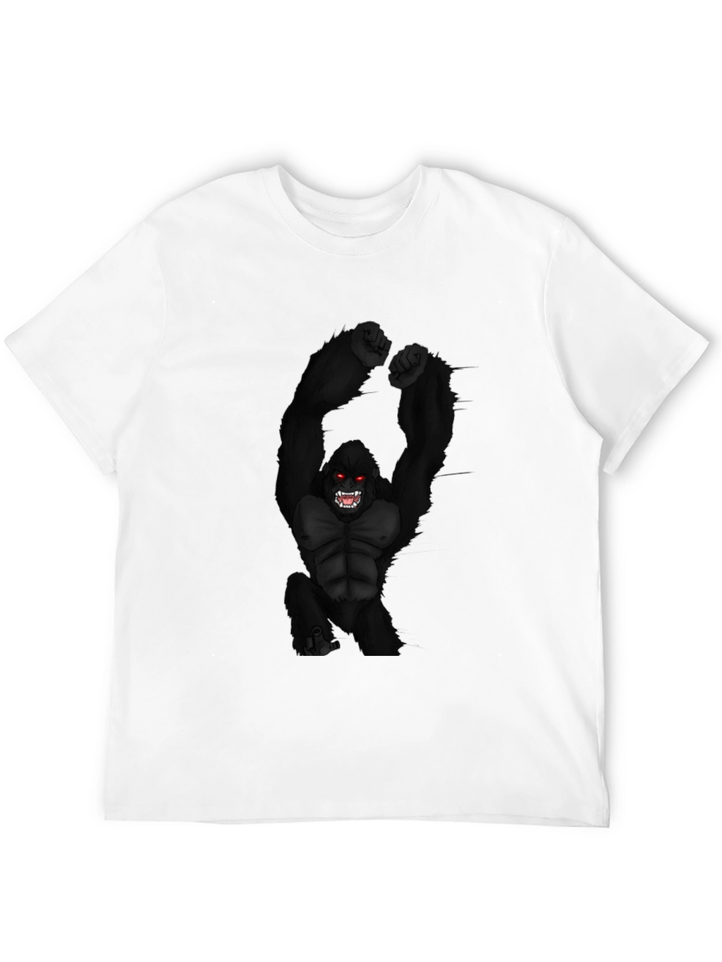 Primal Rage Gorilla Graphic Tee - Black