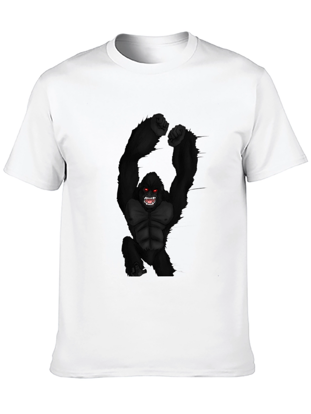 Primal Rage Gorilla Graphic Tee - Black