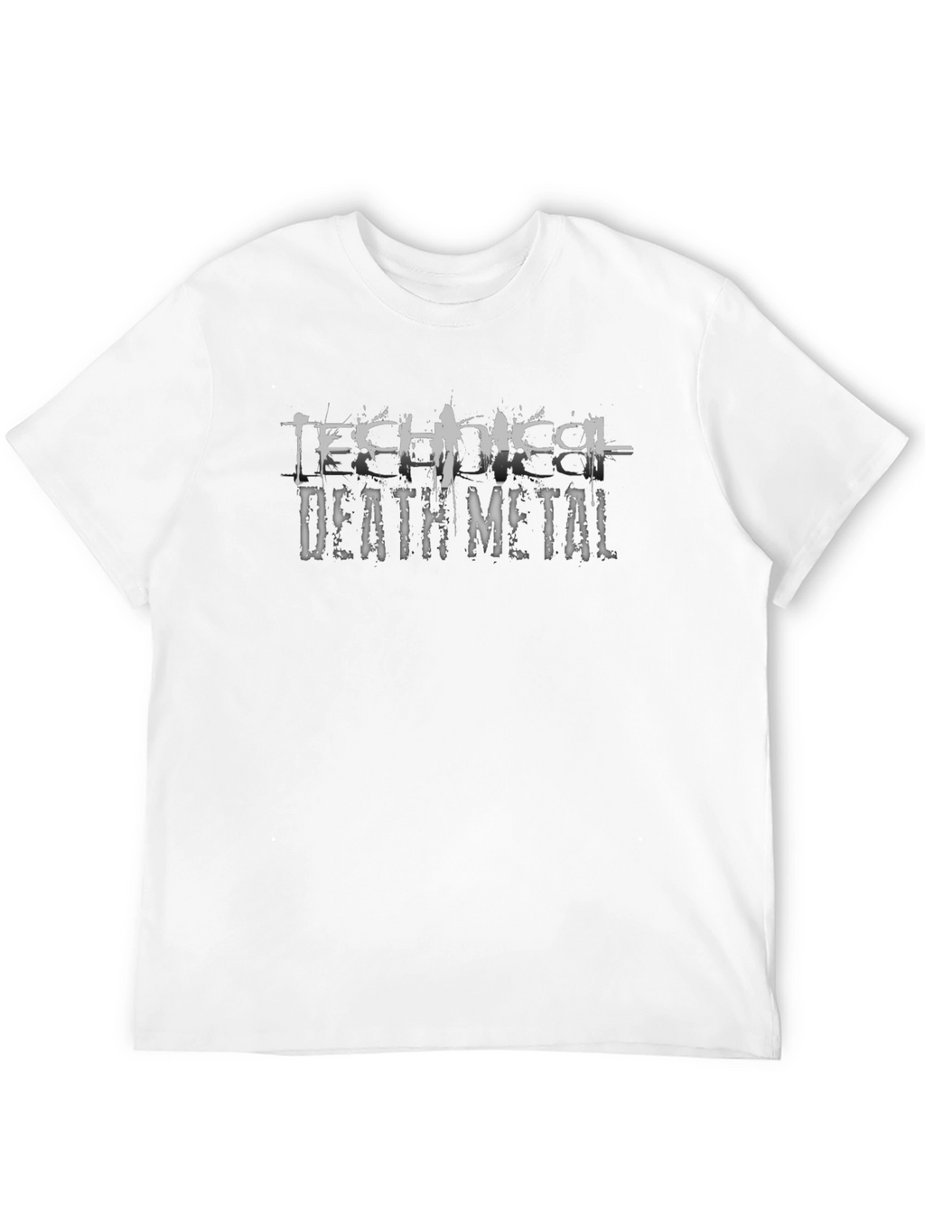 Technical Death Metal Graphic Tee - Black