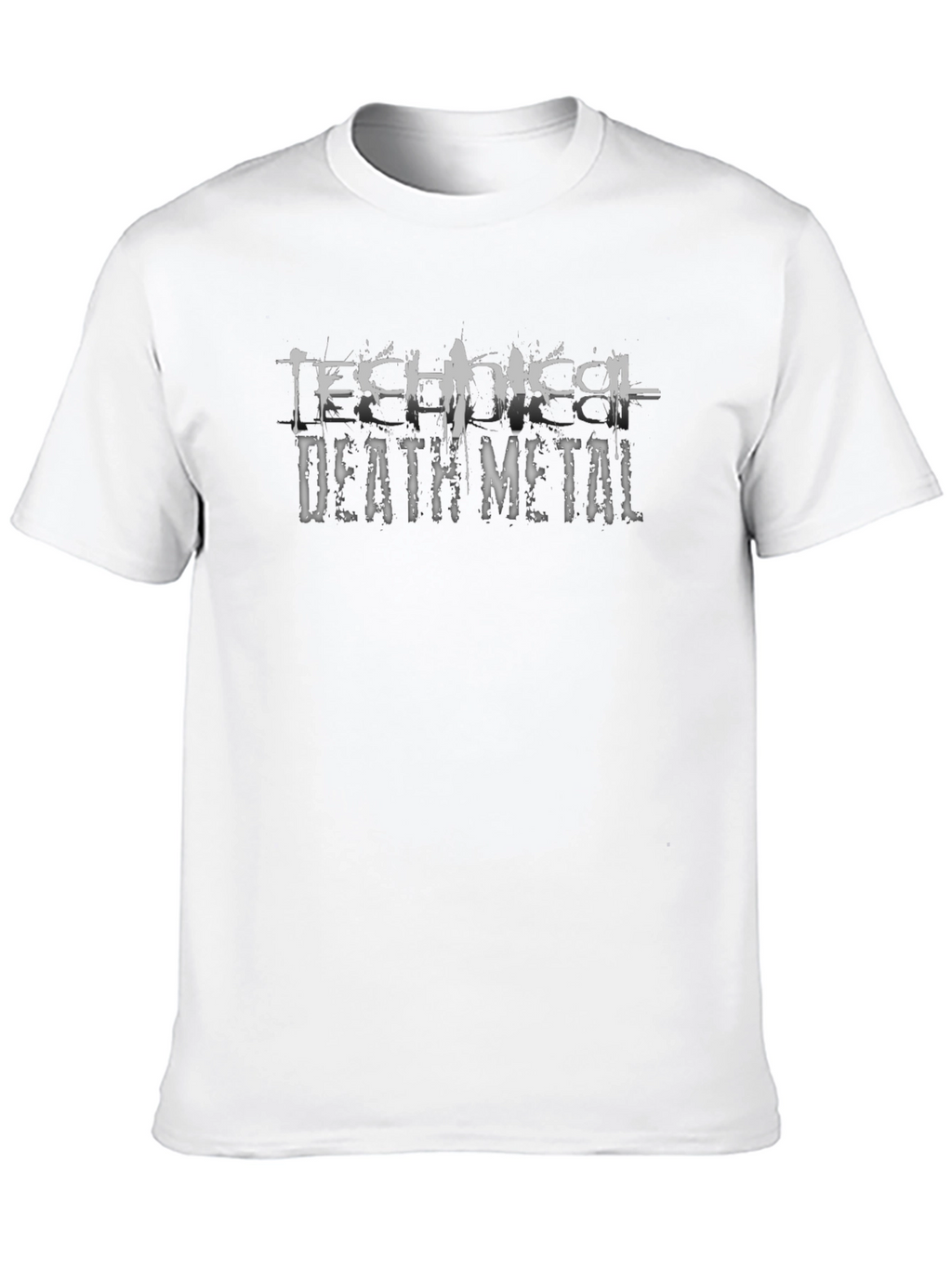 Technical Death Metal Graphic Tee - Black