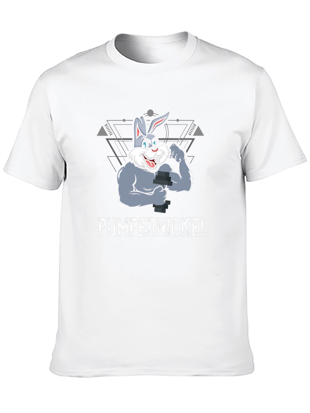 Pumpernickel Bunny T-Shirt - Gym Humor