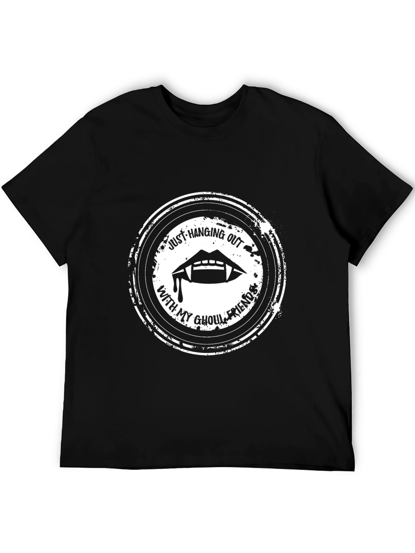 Ghoul Friends Graphic Tee - Halloween Shirt