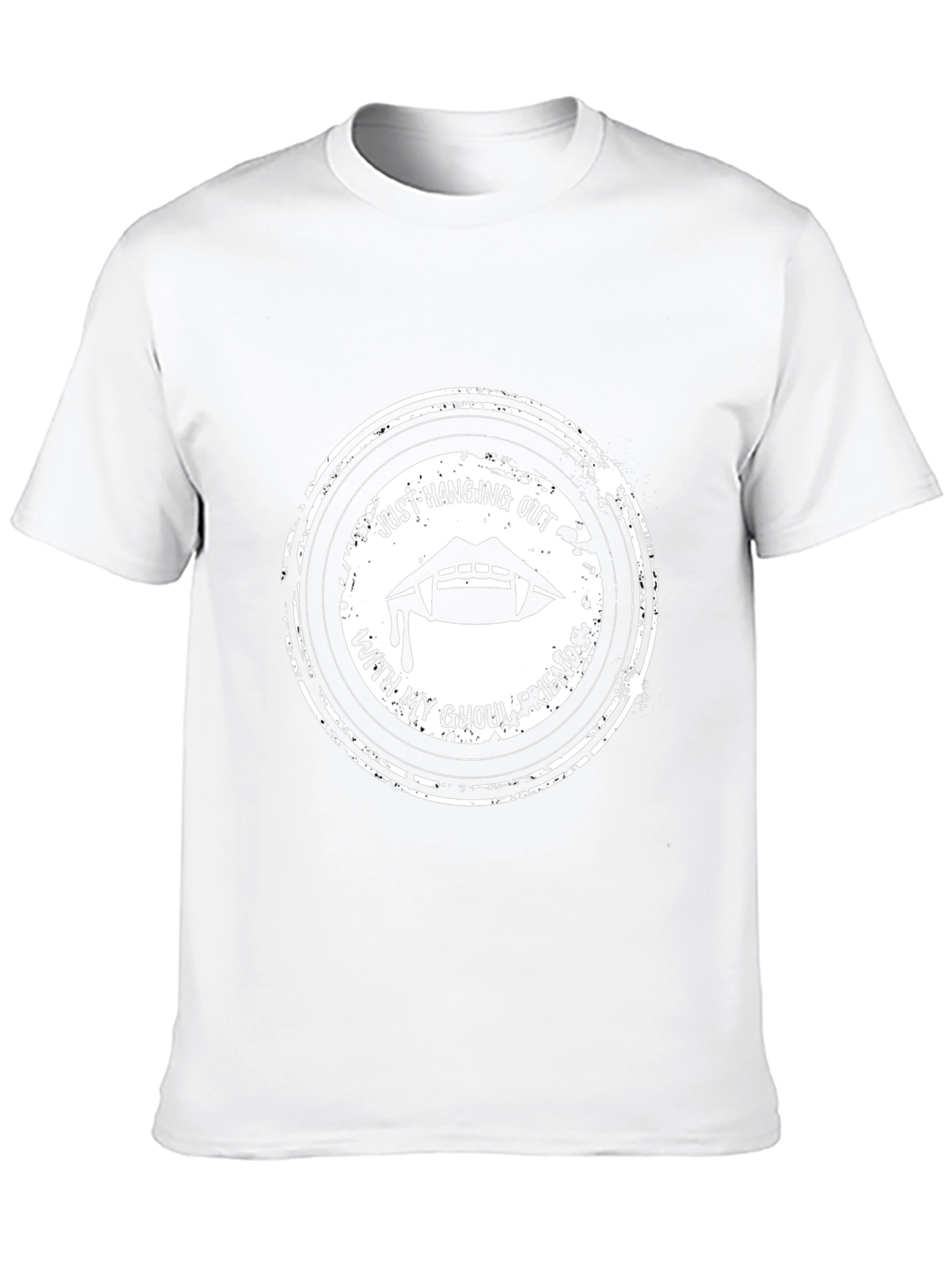 Ghoul Friends Graphic Tee - Halloween Shirt