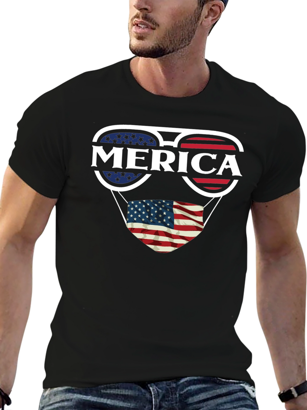 Patriotic Merica T-Shirt