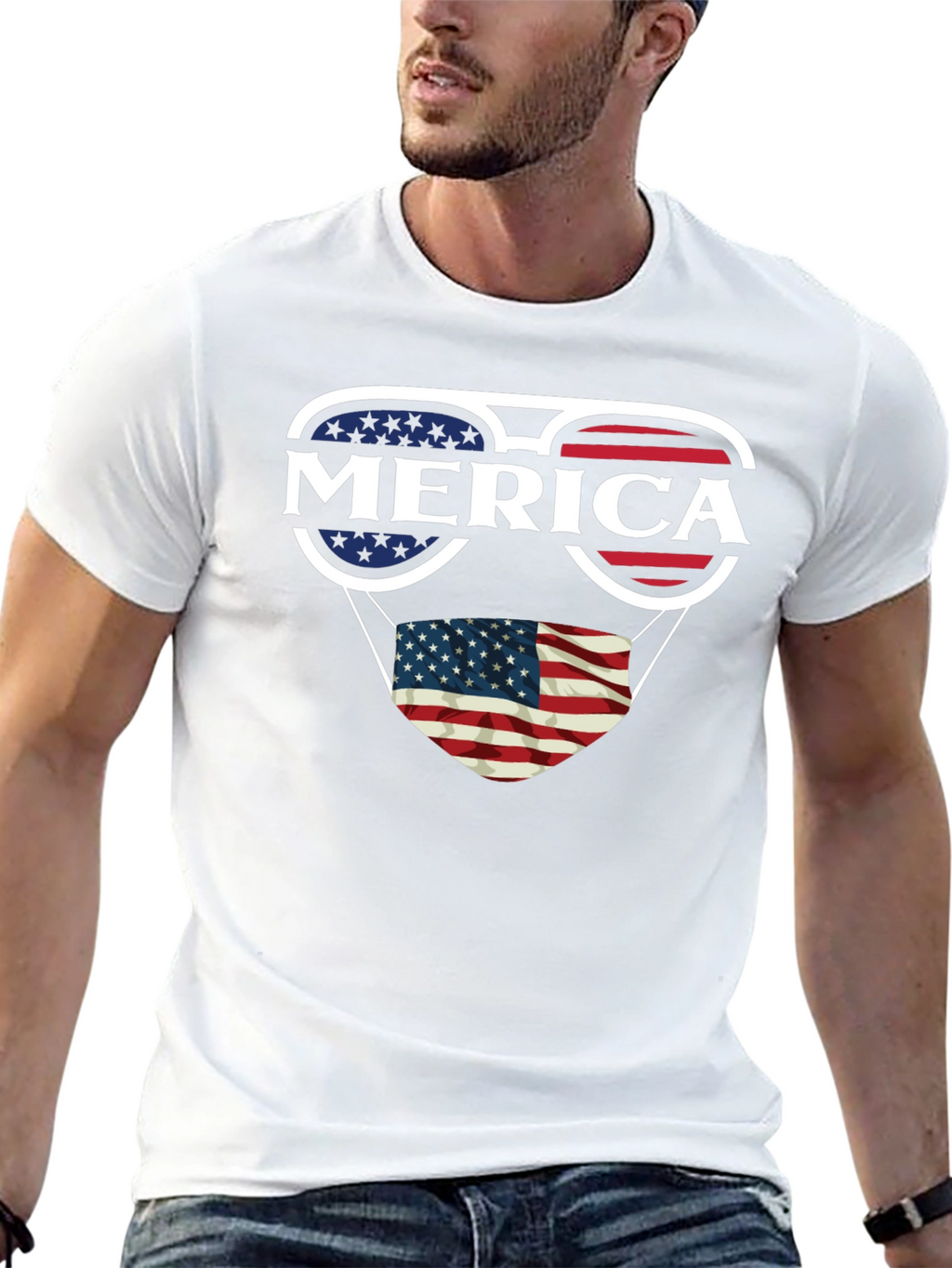 Patriotic Merica T-Shirt
