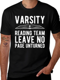 Varsity Reading Team T-Shirt - Leave No Page Unturned