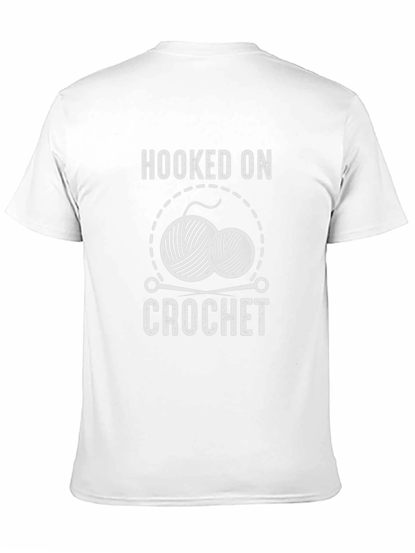 Hooked on Crochet T-Shirt - Yarn Lover Tee