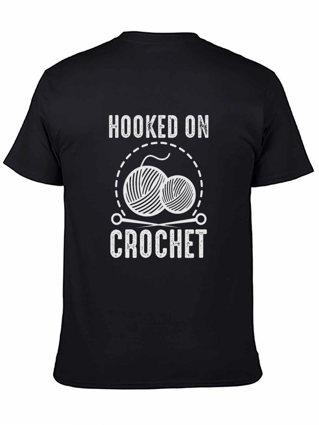 Hooked on Crochet T-Shirt - Yarn Lover Tee