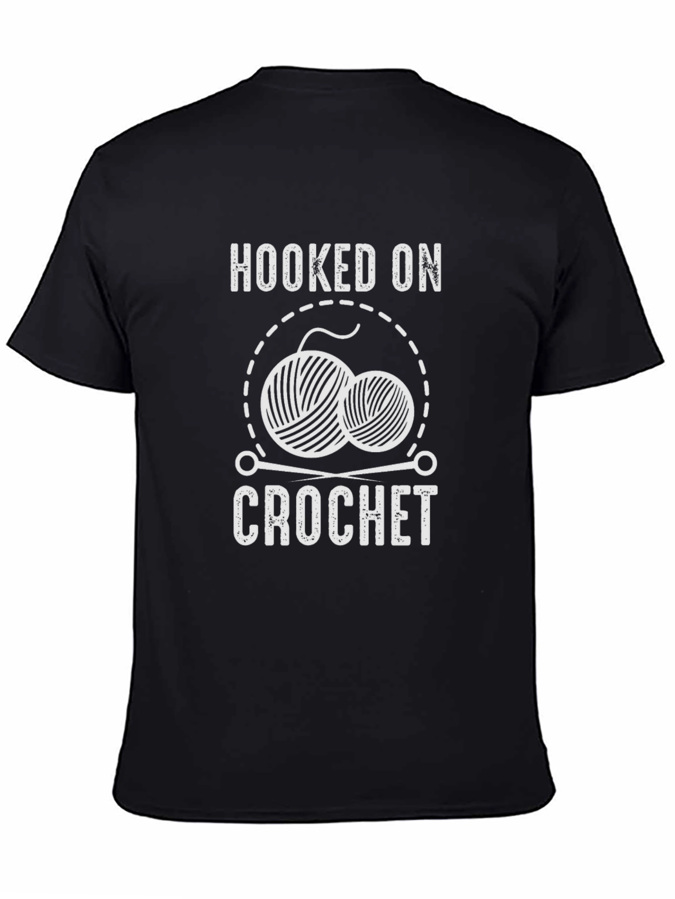 Hooked on Crochet T-Shirt - Yarn Lover Tee