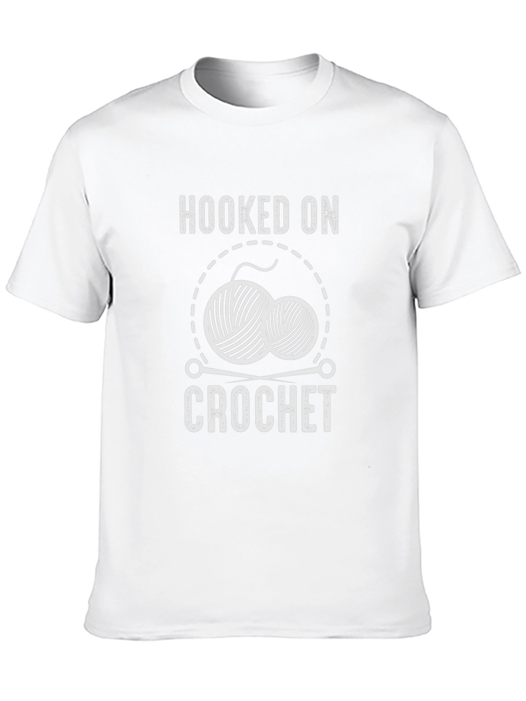 Hooked on Crochet T-Shirt - Yarn Lover Tee