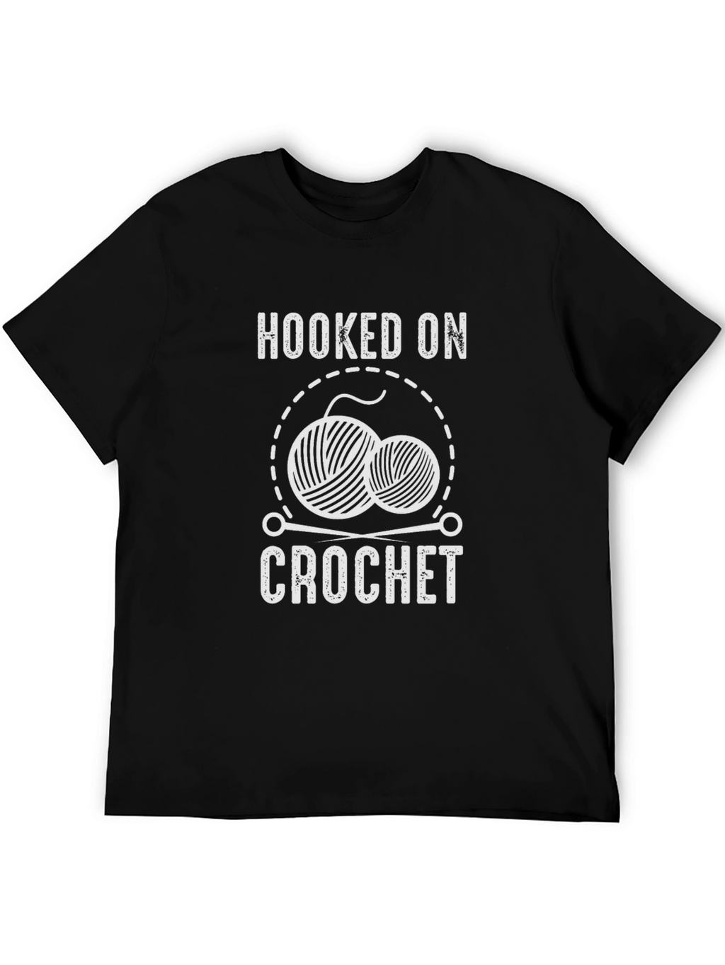 Hooked on Crochet T-Shirt - Yarn Lover Tee